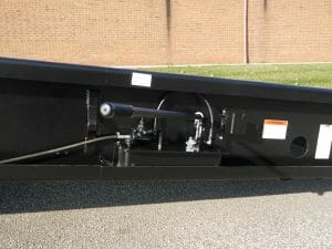 Copperloy® hydraulic pump on yard ramps