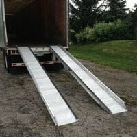 Twin Lock Ramps - Split Ramps for Truck Loading | Copperloy