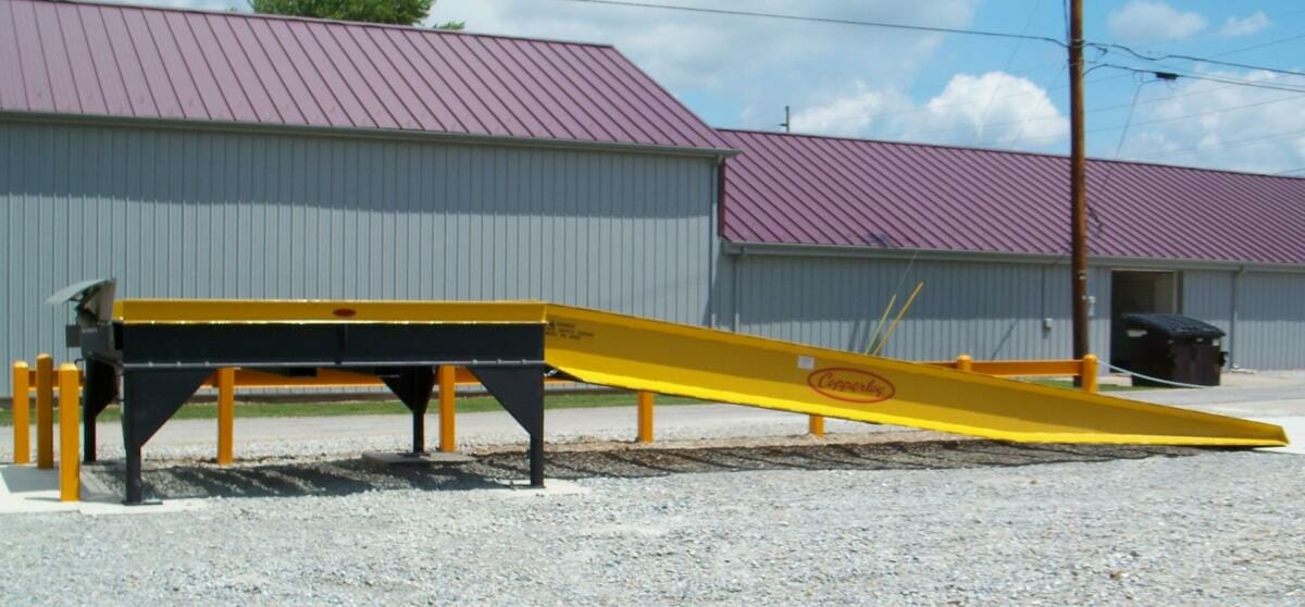 Yard Ramps - Mobile, Dock-to-Ground,Yard Ramp Rentals | Copperloy