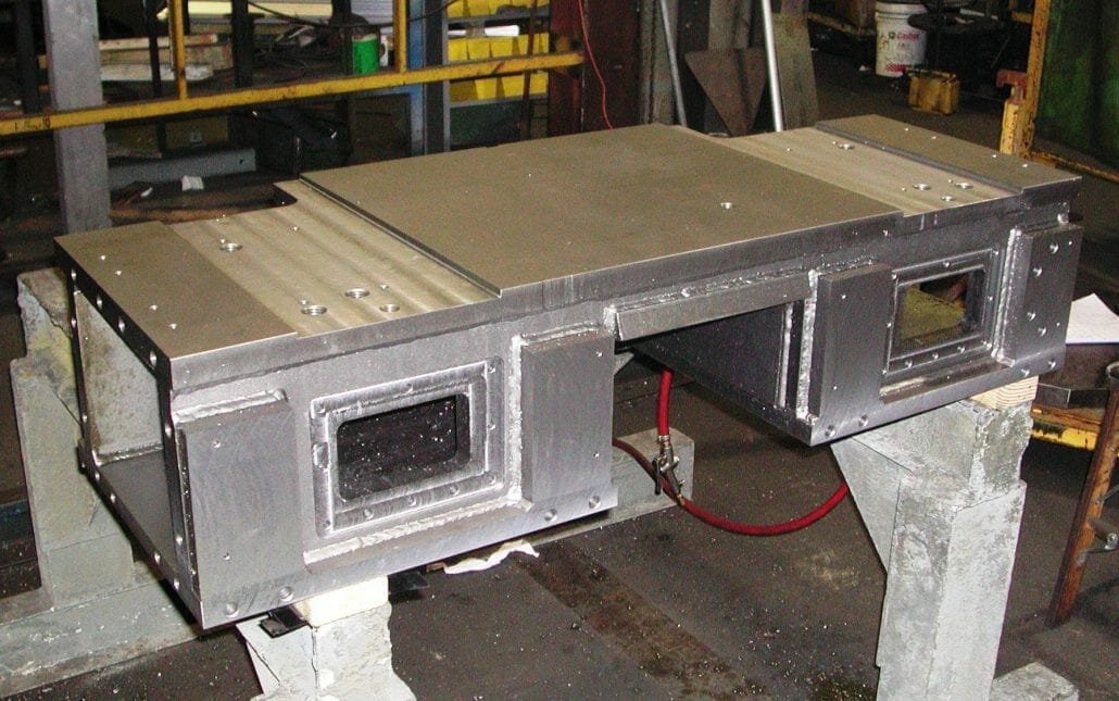 BO Knee Cutter custom steel fabrication large machined fabrications cutter