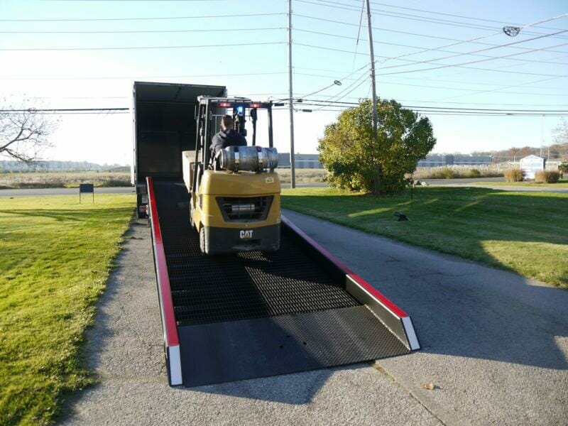 heavy duty steel loading ramps