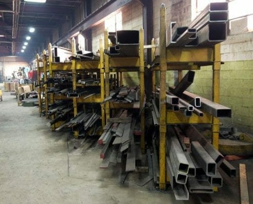 steel beams
