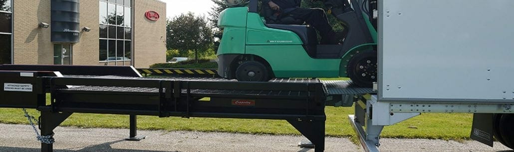 Portable Loading Dock - Temporary Platforms | Copperloy