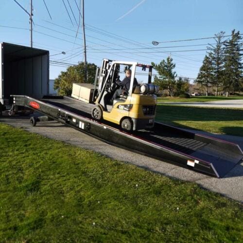Mobile Container Yard Ramp