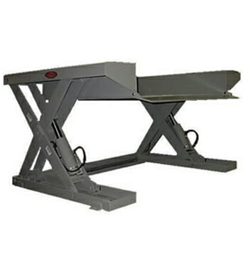 metal processing equipment dock lift table